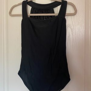 BLACK JULE LEOTARD size large ballet/dance/gymnastics